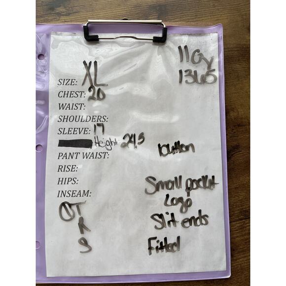 LRL Lauren Jeans Co. Womens XL Black/White 100% Cotton Fitted 3/4Sleeves Logo - Picture 5 of 6